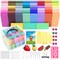 Polymer Clay 51 Colors, Modeling Clay for Kids, Oven Bake Clay with Sculpting Tools, Non Toxic, Ideal for Sculpture, Crafting, DIY Projects. (Assorted Colors, 0.7oz/Colors)